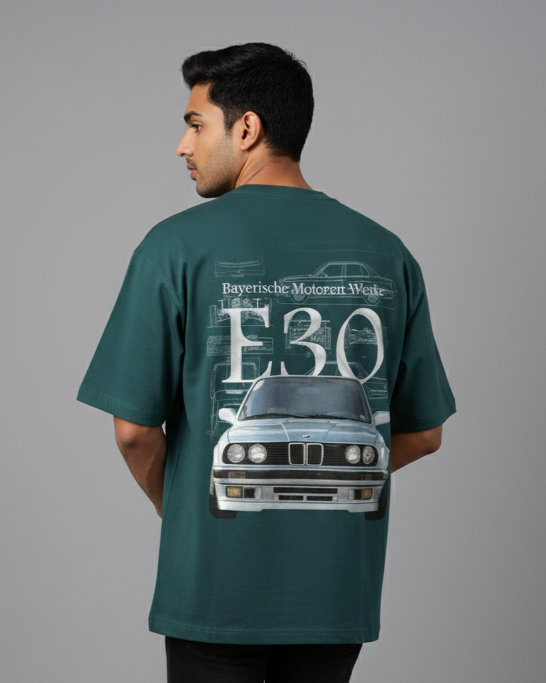 BMW E30 Unisex Oversized Classic T-Shirt