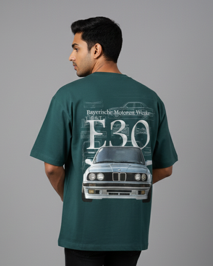 BMW E30 Unisex Oversized Classic T-Shirt