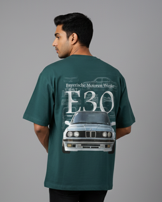 BMW E30 Unisex Oversized Classic T-Shirt